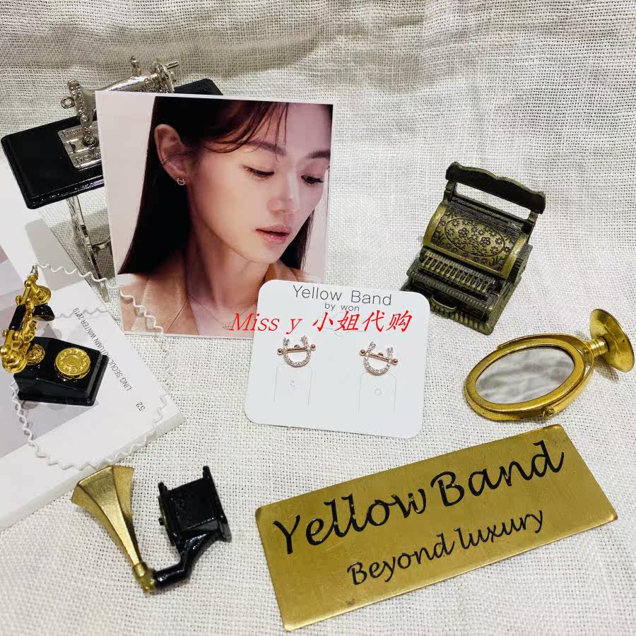 YELLOW BAND韩国东大门代购装饰耳环|ruв категории Украшения,ювелирные изделия, серьга, серьги - от Buy2taobao.com для оказания профессиональной услуги покупки агента Taobao