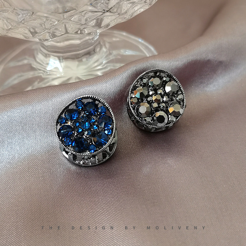 韩国网红气质刘海时尚气质水钻小号抓夹少女侧边发夹发卡夹子头饰