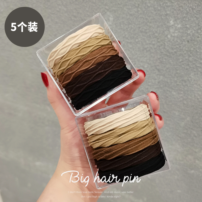 发圈耐用绳高弹力简约时尚气质