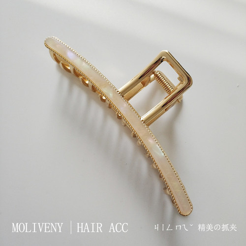抓夹金属醋酸气质鲨鱼夹大号