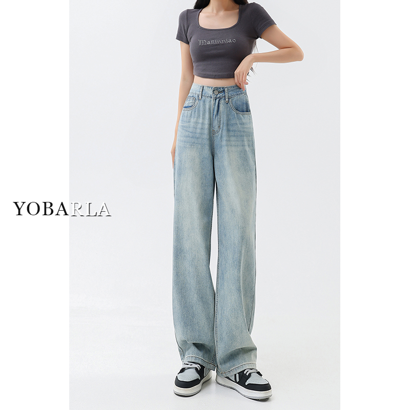 谁穿谁好看百搭显瘦款牛仔裤