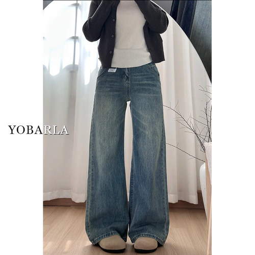 巨显瘦，腿粗终结者的阔腿牛仔裤