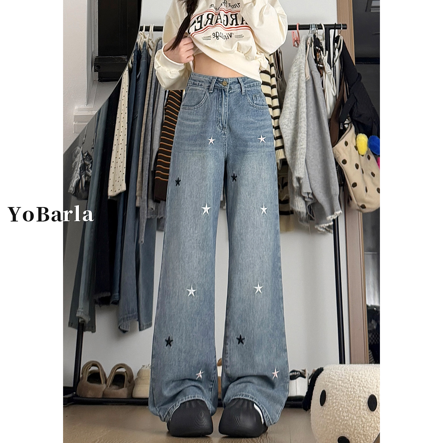 谁穿谁好看，百搭显瘦款牛仔裤！