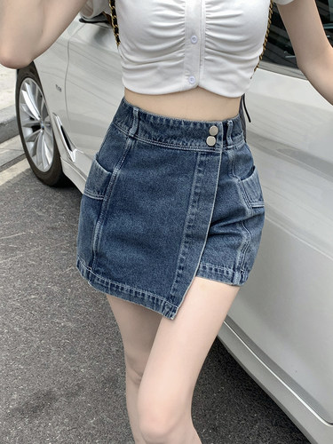 谁穿谁好看，闭眼入的牛仔短裙