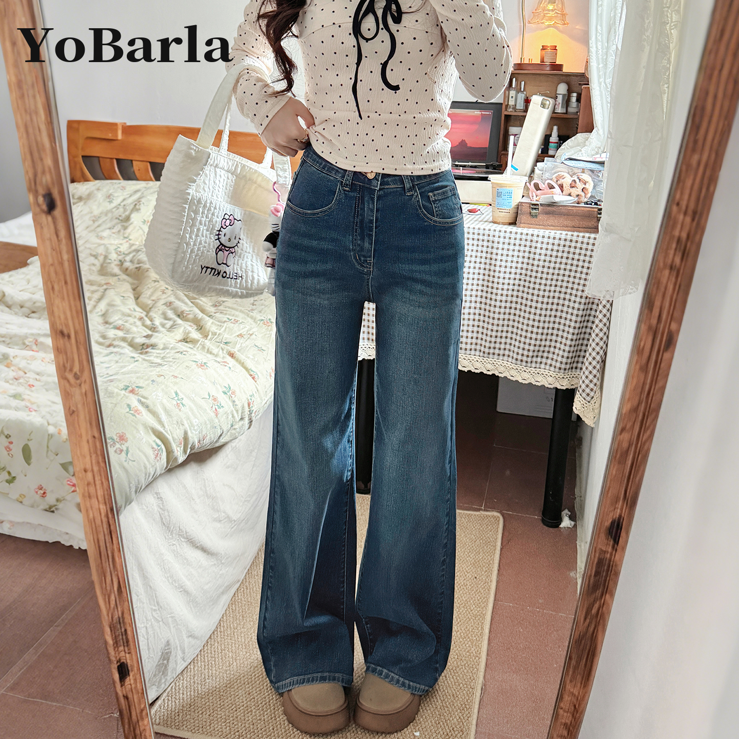 巨显瘦的牛仔裤，谁穿谁好看！