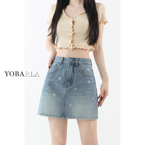 巨显瘦的牛仔短裙，谁穿谁好看！