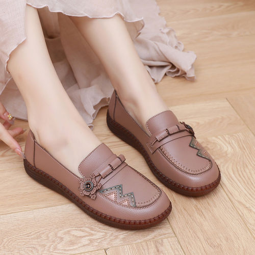 春秋季老北京布鞋女鞋中老年妈妈鞋软底防滑牛筋底舒适透气休闲鞋