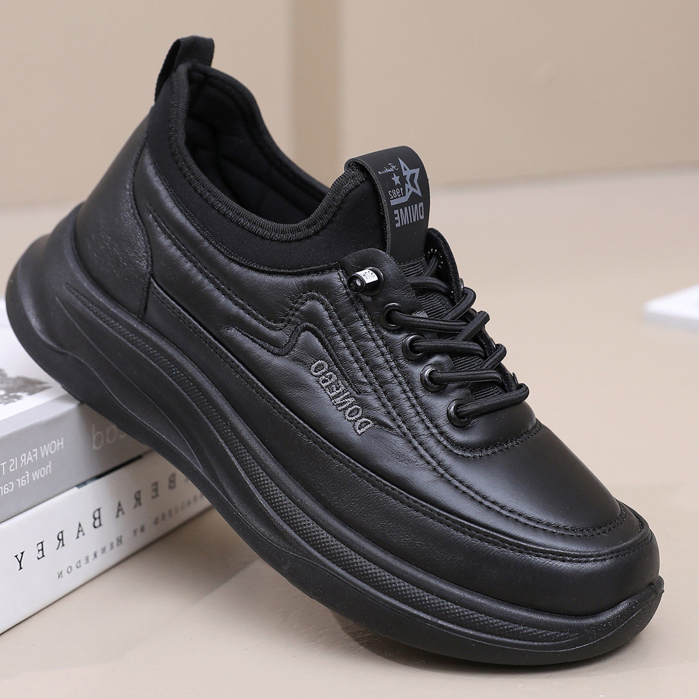 春秋季老北京布鞋男鞋一脚蹬透气男士休闲鞋中老年防滑爸爸运动鞋,流行男鞋,布鞋,淘宝优惠券,粉丝福利购,淘宝优惠卷