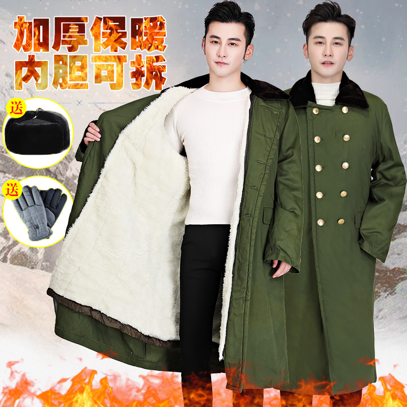 棉大衣男冬季加厚保暖保安冷库