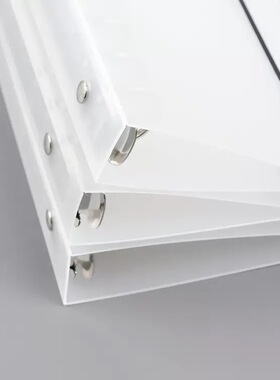 起航加厚PP文件夹手账本a6A7A5B5A4简约磨砂加大外壳绑带资料夹