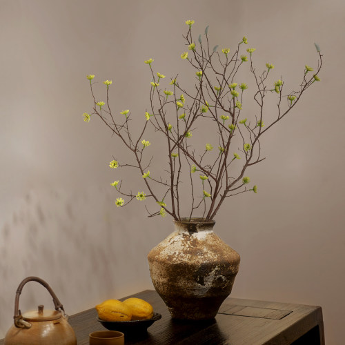 木姜子花艺仿真花高级摆设轻奢高端假花装饰中古客厅适合摆放的花