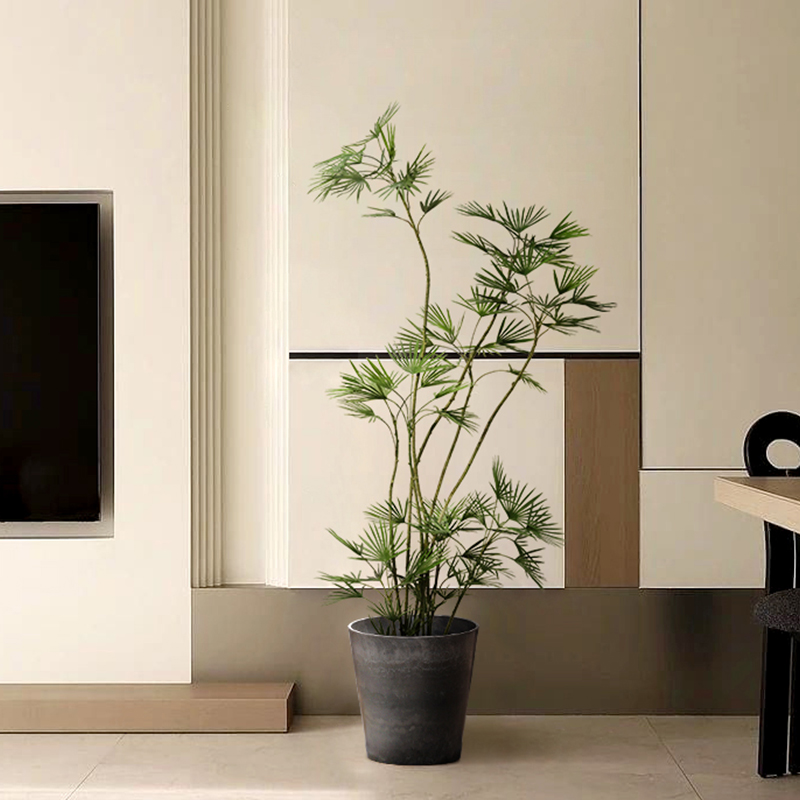 海虹雅林仿真绿植室内客厅电视柜沙发旁假树装饰摆件高端轻奢植物