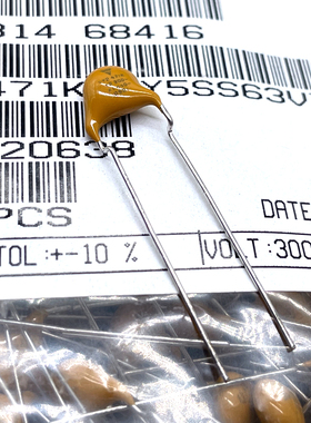 美国 vishay 471 470pf 440v 300v x1 y2 瓷片电容 VY2471K29Y5SS