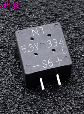 日本 NEC TOKIN NT 5.5v 0.33F FMOH334ZF 方形超级法拉电容 334