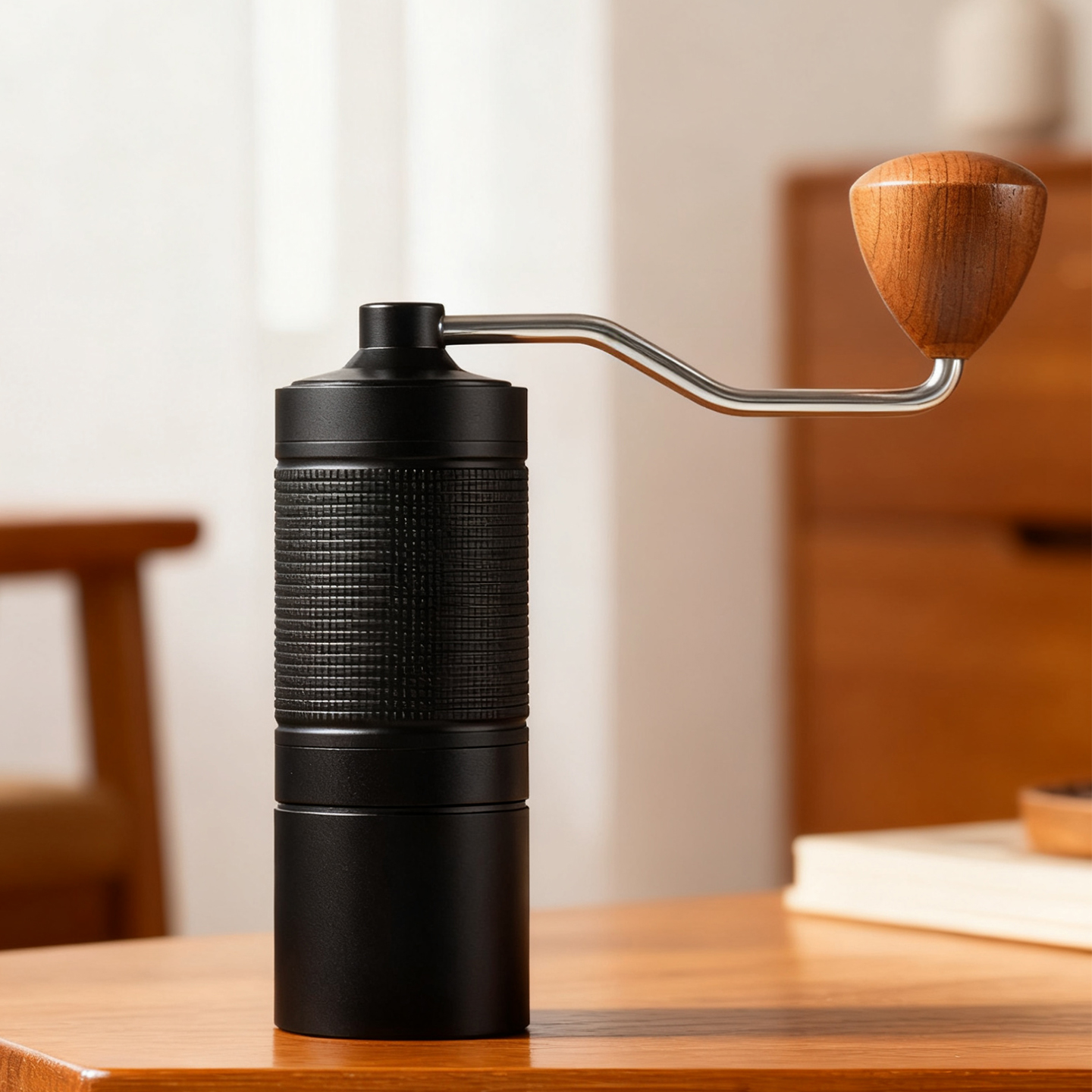 七星手摇磨豆机便携咖啡豆研磨机