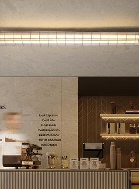 复古工业风长条led吸顶灯咖啡餐厅办公室过道创意服装店铺商用灯