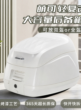 萌可通用ns150la复古摩托车尾箱大容量九号爱玛雅迪电动车后备箱