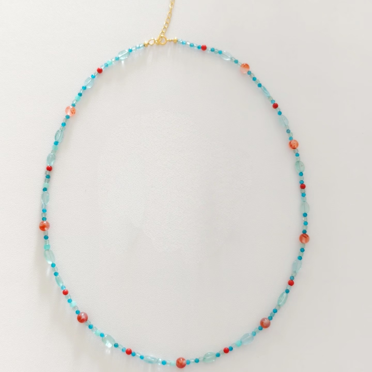 橘子海 | 原创国风项链高级感多巴胺新中式串珠颈链饰品,饰品/流行首饰/时尚饰品新,颈饰,淘宝优惠券,粉丝福利购,淘宝优惠卷