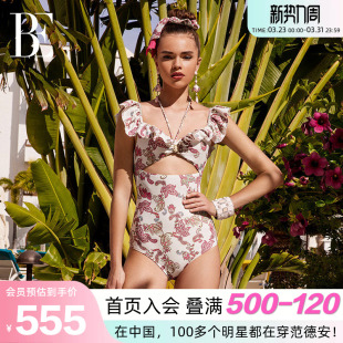 BE范德安时尚 系列连体泳衣女少女纯欲甜美性感显瘦温泉度假