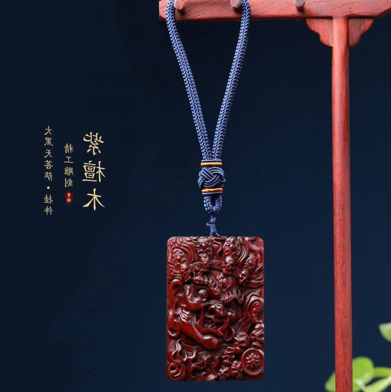 挂牌紫檀公分御龙雕刻工艺品印尼