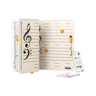 YOOBA佑爸识谱盒钢琴五线谱音符学习卡儿童音乐初学启蒙认谱教具