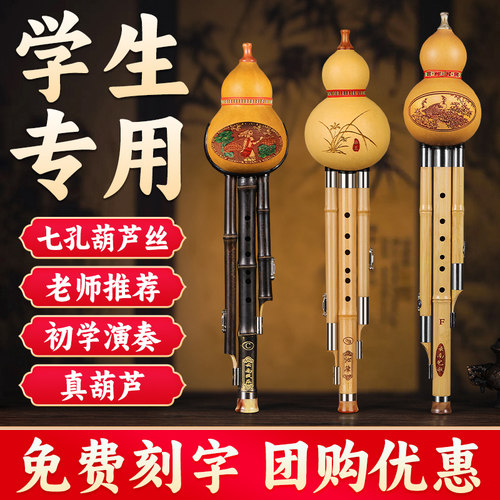 沁律葫芦丝乐器小学生用CB调七孔