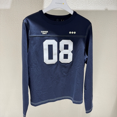 不退换COTA韩国代购COVERNAT 2026春 圆领T恤 CO2601LT74 6B24