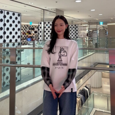 【小恩推荐】全韩百货 DEVASTEE 韩代25秋时尚T恤 DFFDVTP03 5H26