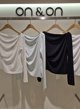 COTA 韩国代购 ON&ON/安乃安2026春 百搭T恤 NMW6SE207 6B06