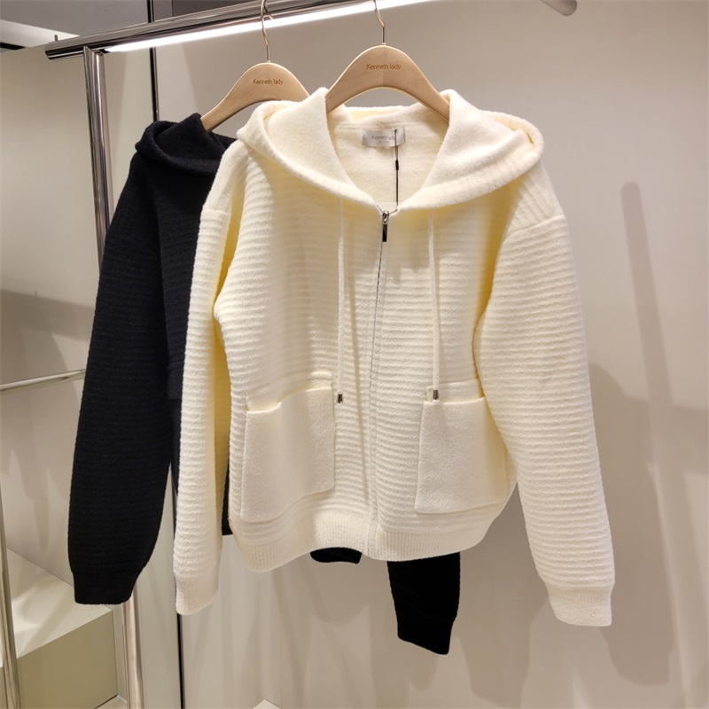 全韩百货 KENNETHLADY 韩国代购 2025秋针织开衫 EKCDPK0600 5J03