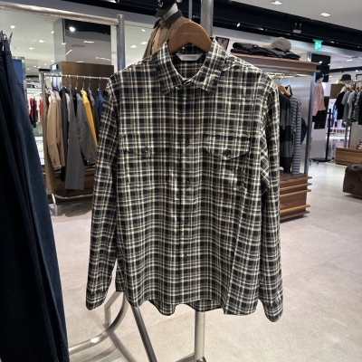 不退换全韩百货UNIFORMBRIDGE韩国代购25秋衬衫UB2578SH086M 5H29