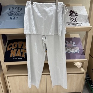 CO2602PT79 2026春休闲裤 6C25 COVERNAT 不退换COTA韩国代购