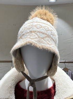 不退换COTA韩国代购 MUEMUER 2025冬 休闲帽 VH259OAC001M 5L24