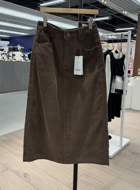 不退换全韩 DEPOUND 韩国代购2025秋半身裙 DP259OSK009M 5J25
