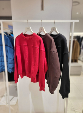 全韩百货 TOMBOY 韩国代购 2025秋百搭卫衣 91054-22230 5J27