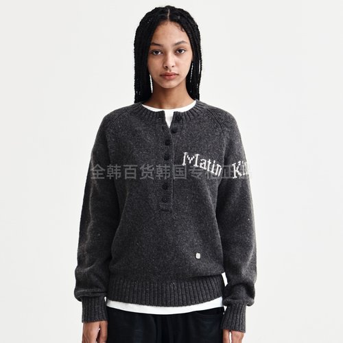 不退换全韩百货MATINKIM韩国代购25冬针织衫 MK259OPO029M 5K17