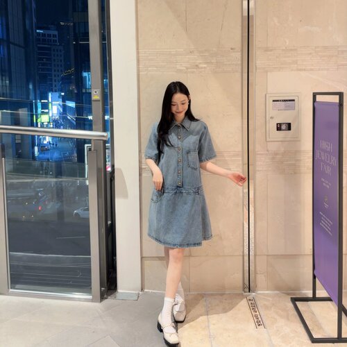 【小恩推荐】不退换LUCKYCHOUETTE 26春连衣裙 LFPD-M26470 6D02