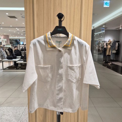 COTA韩国代购BENETTON 2026春时尚 衬衫 BABL92-631 6D20