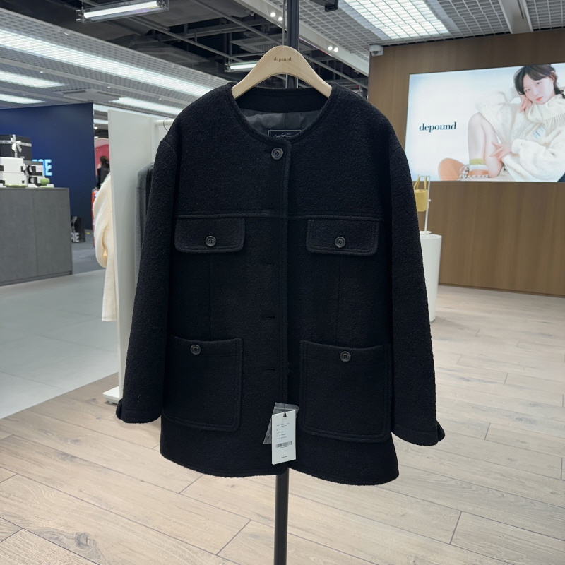 不退换全韩 DEPOUND 韩国代购2025秋 外套 DP2599JK006M 5J25