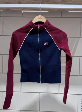 不退换COTA韩国代购TOMMYJEANS 26春针织开衫T32G0KCD14TWT1 6A27