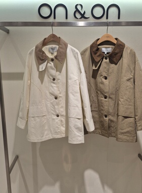 COTA 韩国代购 ON&ON/安乃安2026春 时尚外套 NJW6SM237 6B23