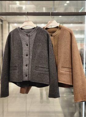 全韩百货 ZOOC 韩国代购 2025秋 时尚外套 Z254MSG502 5J21