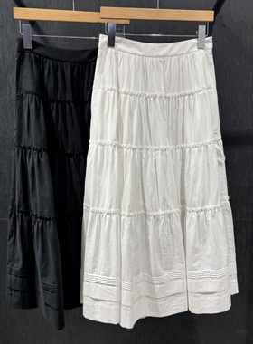 全韩百货 VOV 韩国代购 2025秋 百搭半身裙 71553-35004(EV) 5H07