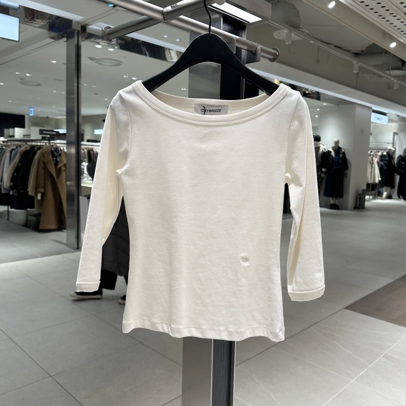 不退换全韩百货CITYBREEZE韩代2025冬 休闲T恤 CTH3TS09 5L06