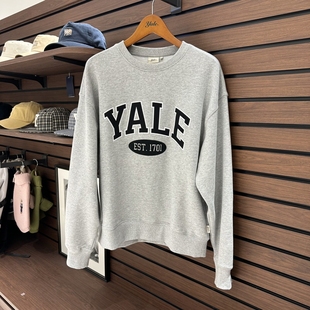 YFF1CR302S 不退换COTA韩国代购 休闲百搭卫衣 2025冬 5L26 YALE