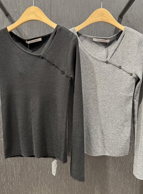 全韩百货 VOV 韩国代购 2025秋 毛针织衫 71553-50003(EV) 5H07