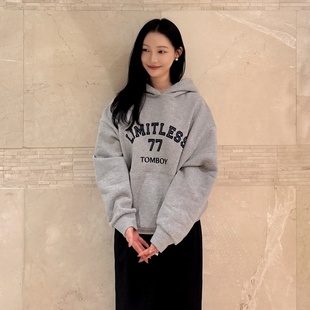 小恩推荐 22984 COTA韩代 91754 5L26 TOMBOY25冬休闲连帽卫衣