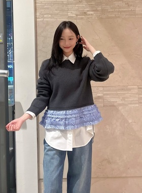 【小恩推荐】不退换COTA韩LUCKYCHOUETTE针织衫 LFWA-S26110 5L31