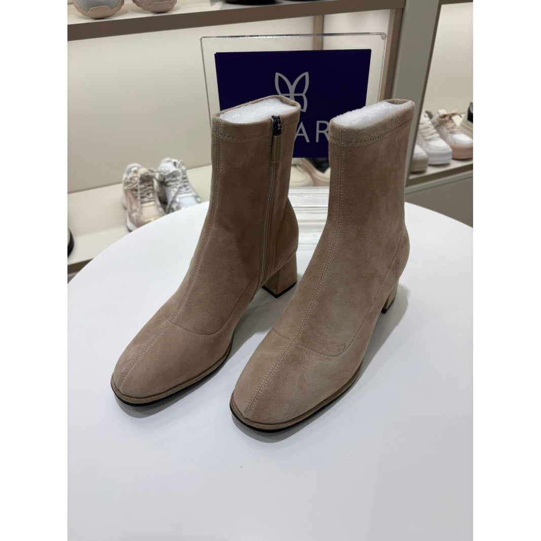 不退换全韩百货 BABARA 韩代 2025秋 时尚中筒靴 BBI854 5J09