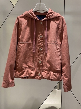 不退换全韩LUCKYCHOUETTE韩国代购2025秋外套LFPD-W25240 5I18